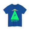 “Beamed Up Before Rent Was Due” – Hilariously Relatable UFO Tee